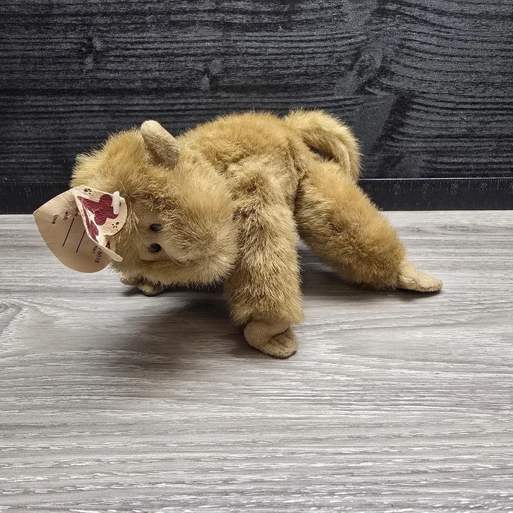 1993 Ty Attic‎ Treasures - Ty Collectibles - MORGAN, brown monkey - w/tags